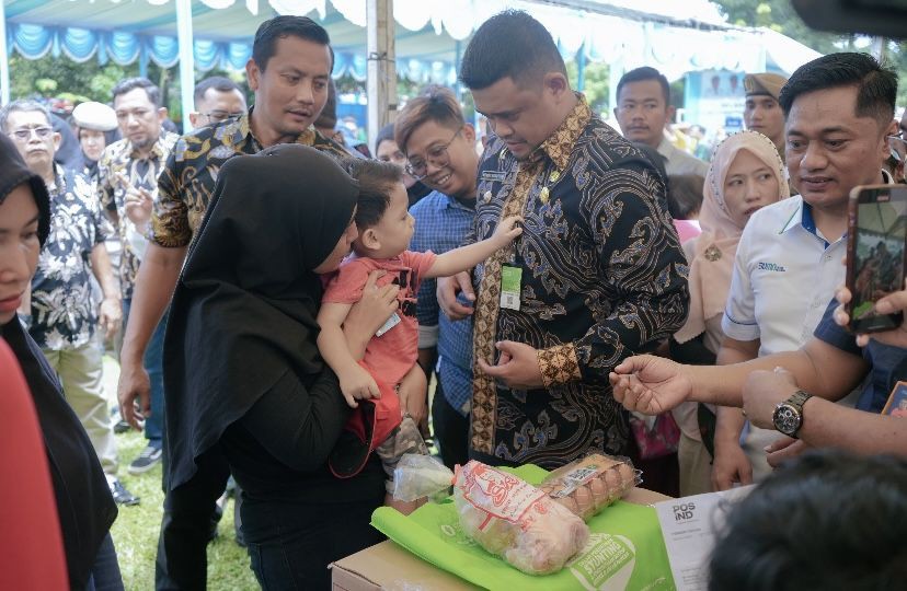 Ingin Kendalian Inflasi, Pemko Medan Buka Kios Pangan di Medan Barat