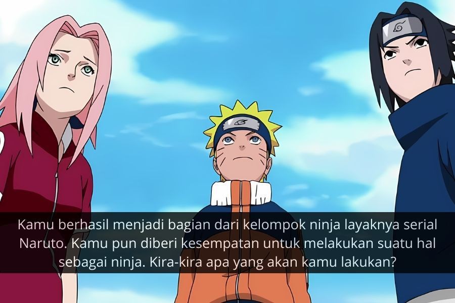 [QUIZ] Jika Reinkarnasi Nyata, Kamu Akan Jadi Siapa di Naruto?