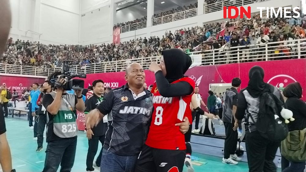 Haru Biru Emas PON Pertama dan Terakhir Megatron untuk Jatim