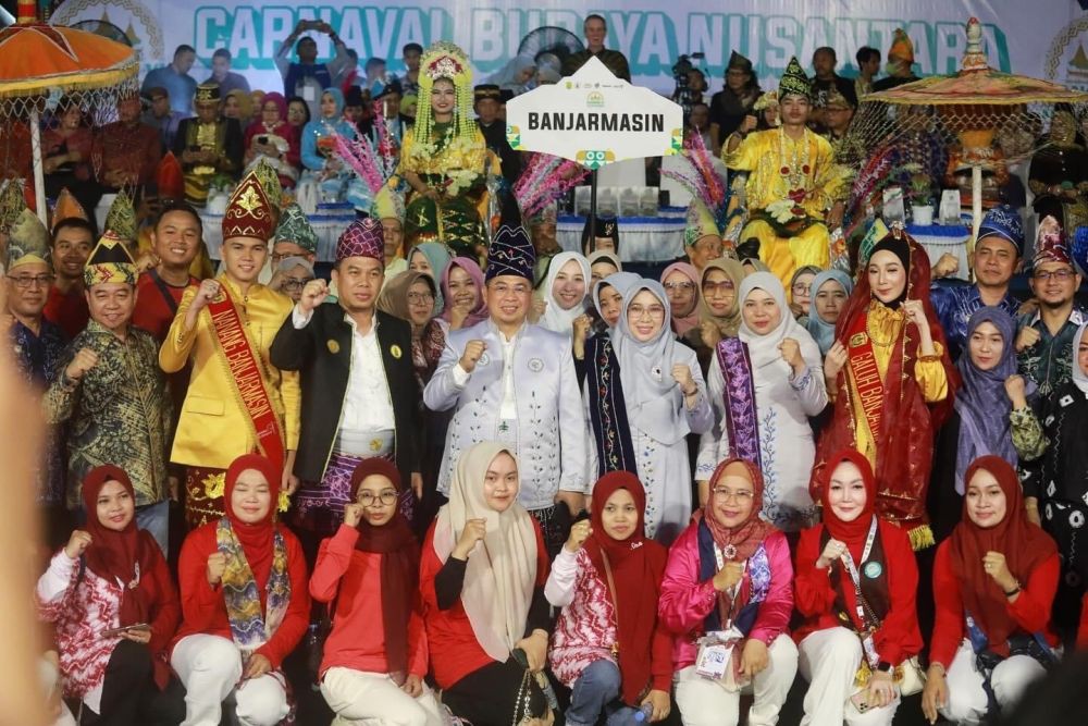 Karnaval Budaya JKPI Meriahkan Hari Jadi ke-498 Kota Banjarmasin