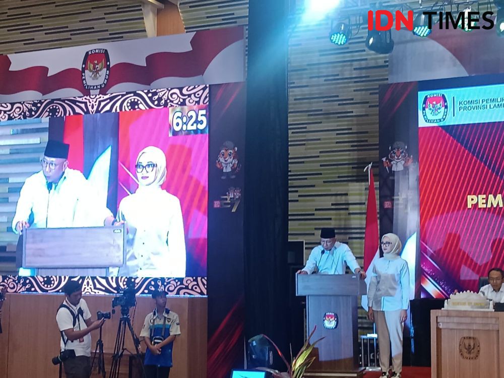 Makna Nomor Urut 2 Paslon Mirza-Jihan Pilkada Lampung 2024