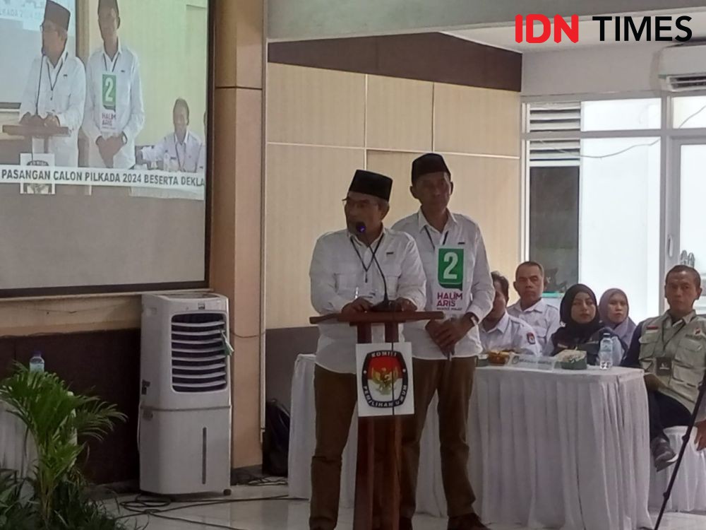 Ini Hasil Pengundian Nomor Urut Cabup-Cawabup Pilkada Bantul