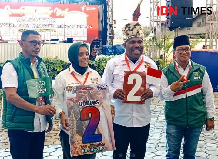 3 Paslon Pilkada Mimika 2024 Komitmen Jaga Persatuan tanpa Menjatuhkan