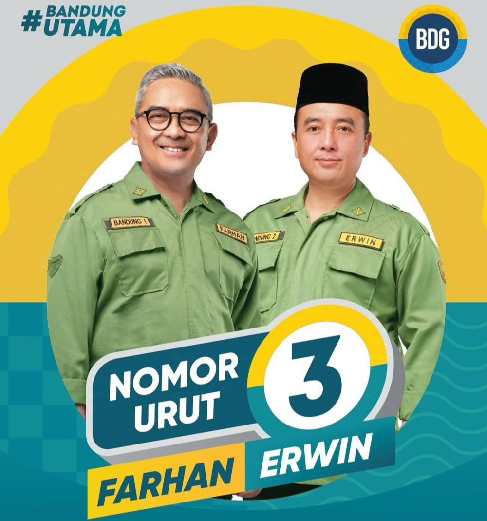 Farhan-Erwin Dapat Nomor Urut 3: Simbol Kearifan Lokal Warga Sunda