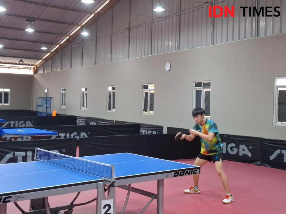 Kisah Tim Putra Tenis Meja Lampung Sukses Ukir Sejarah Raih 2 Emas PON