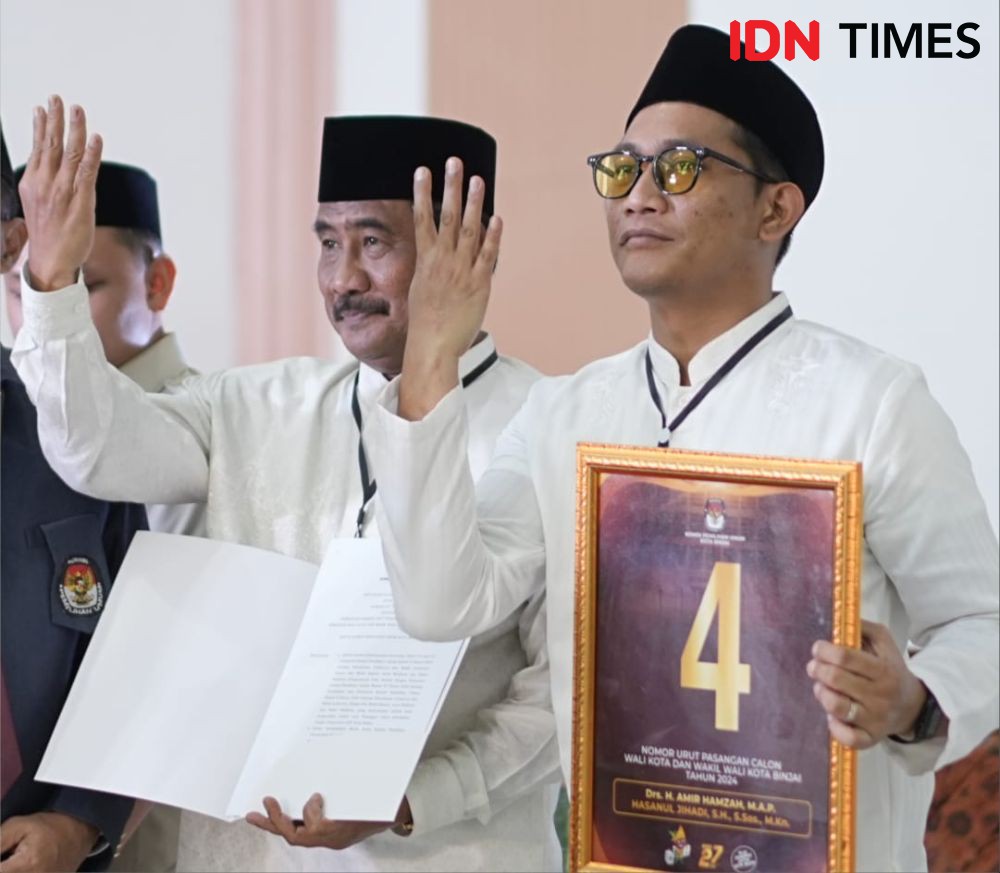 4 Paslon di Pilkada Binjai, Berikut Nomor Urut yang Ditetapkan 