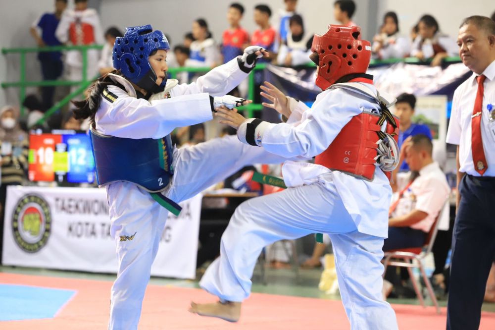 Pemkot Tangerang Gelar Liga Taekwondo Pelajar di GOR Gondrong