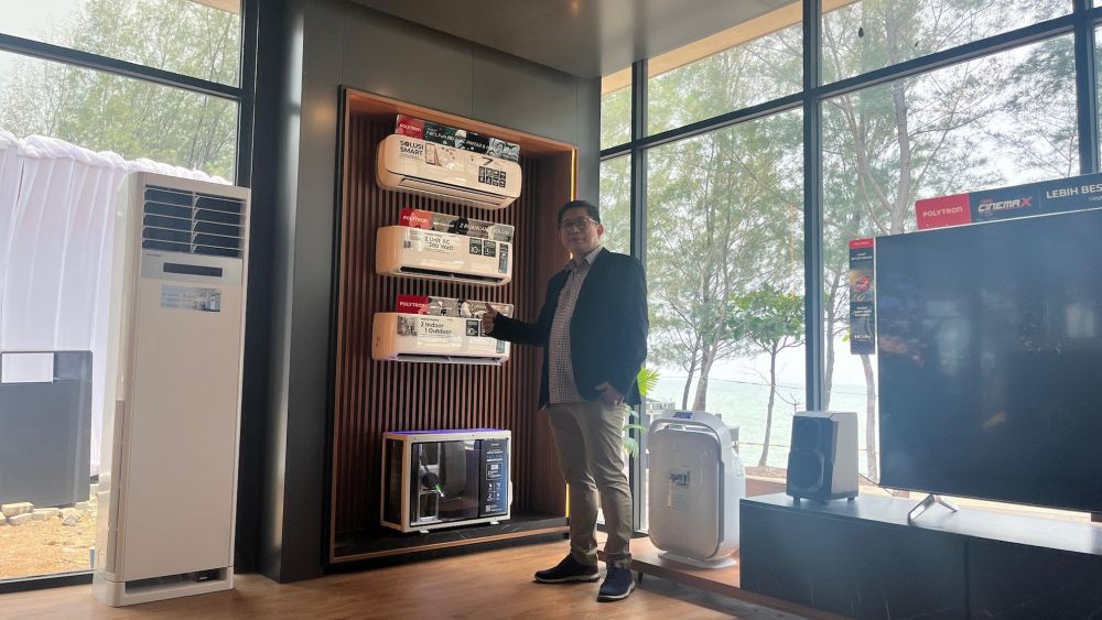 Polytron Buka Showroom di Awanncosta Semarang, Ini Produk Terbarunya