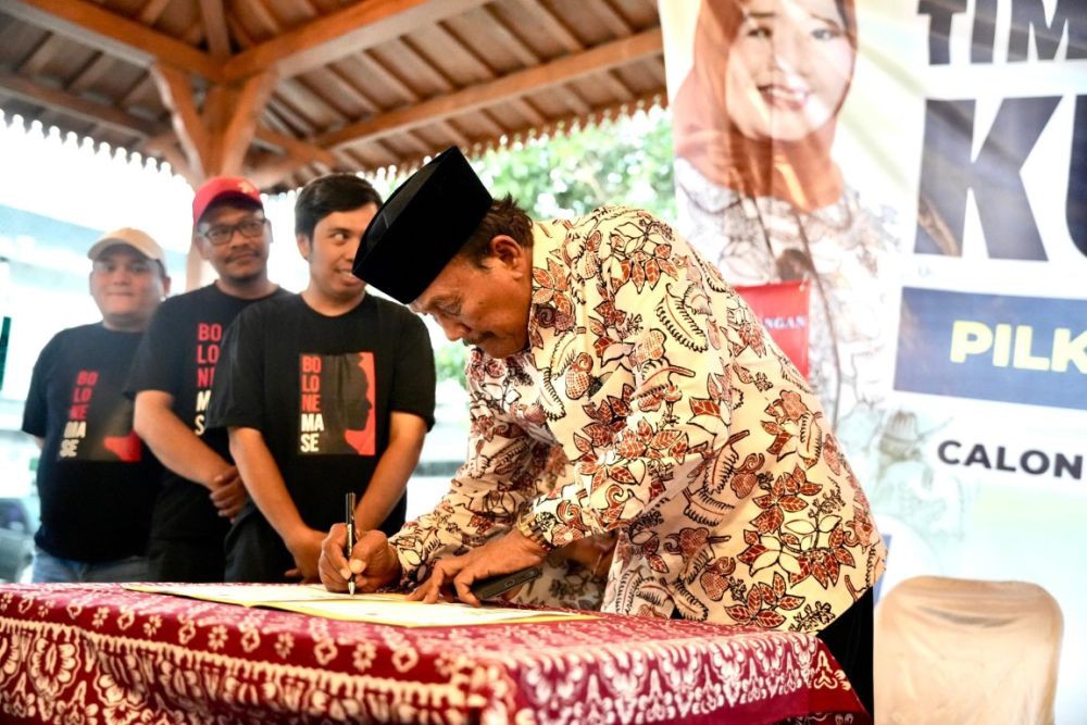 Relawan Gibran di Sleman Dukung Kustini-Sukamto pada Pilkada 2024 