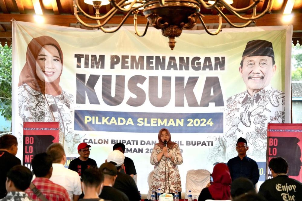 Relawan Gibran di Sleman Dukung Kustini-Sukamto pada Pilkada 2024 