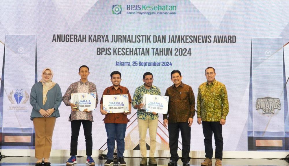 Keren! Jurnalis IDN Times Juara Lomba Jurnalistik BPJS Kesehatan 2024