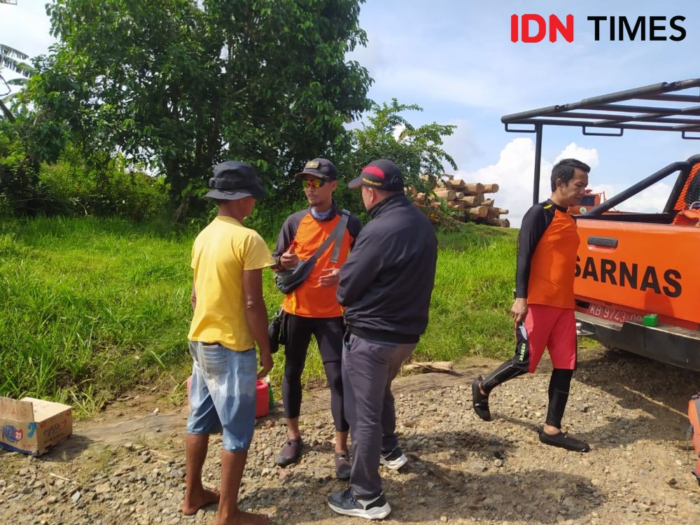 Penjual Sayur Tenggelam di Sungai Melawi seusai Berjualan