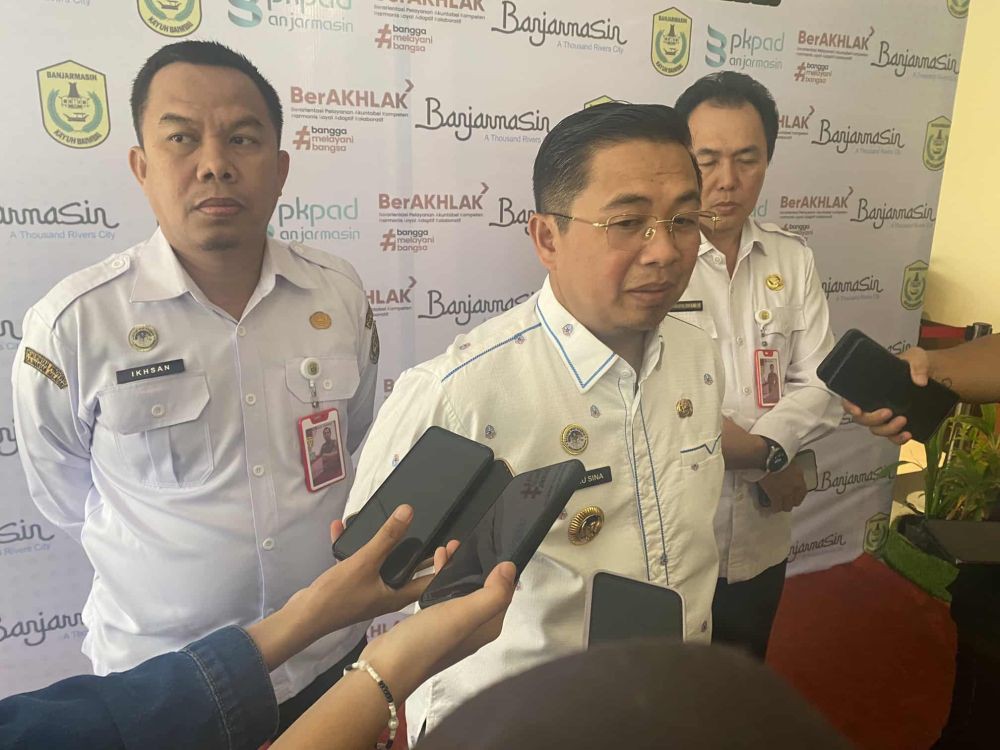 Suhu Panas Ekstrem Masih Menerpa Kota Banjarmasin