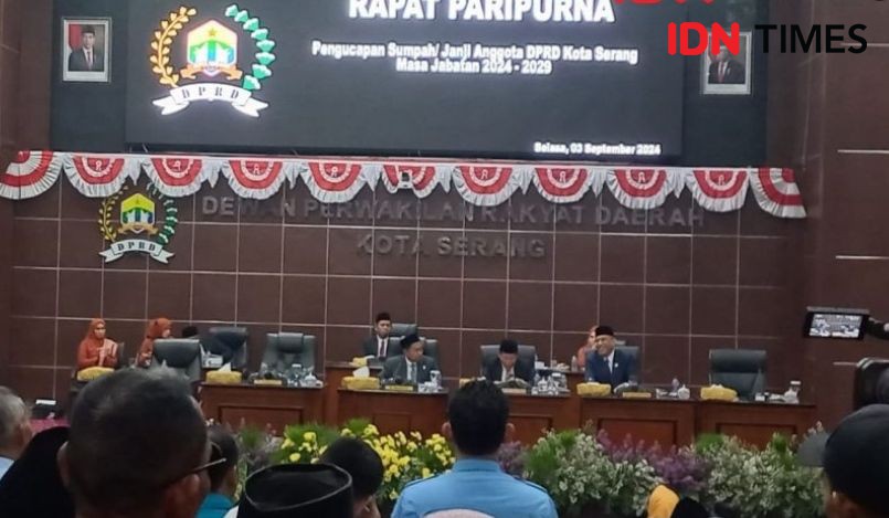 Muji Rohman Resmi Jadi Ketua DPRD Kota Serang