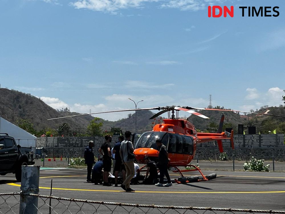 Basarnas Kerahkan Dua Helikopter Evakuasi Medis di MotoGP Mandalika