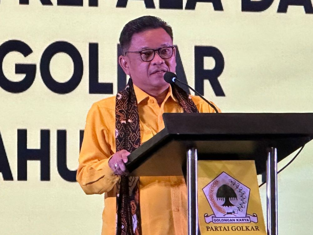 Ketum Golkar Minta Kader Gerakan Mesin Partai untuk Menangkan Pilkada di Jabar