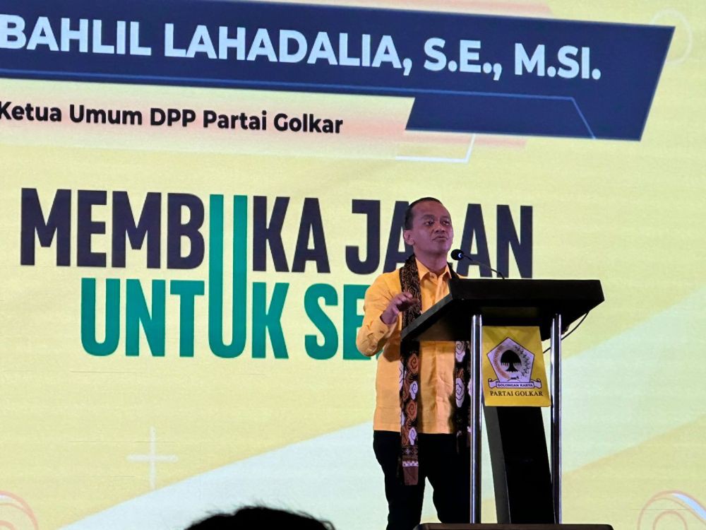 Ketum Golkar Minta Kader Gerakan Mesin Partai untuk Menangkan Pilkada di Jabar