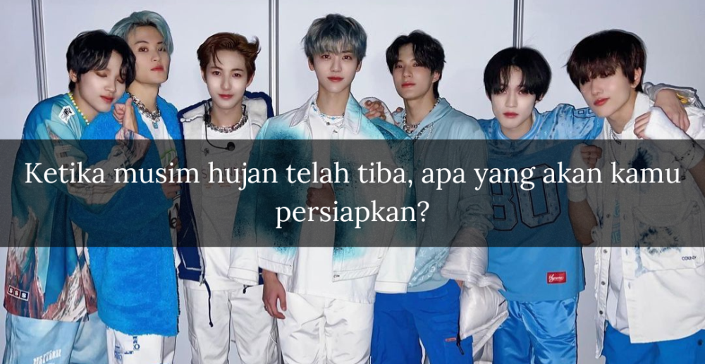 [QUIZ] Saat Turun Hujan, Siapa Member NCT Dream yang Akan Memayungi Kamu?