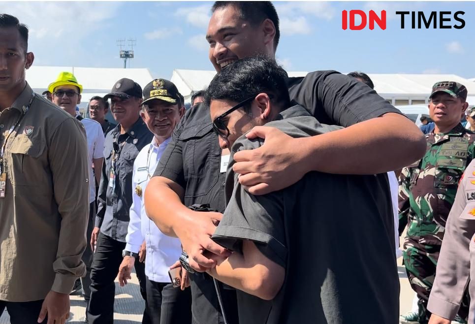 Tiba di Sirkuit, Presiden Jokowi Nonton MotoGP Bareng Erick Thohir