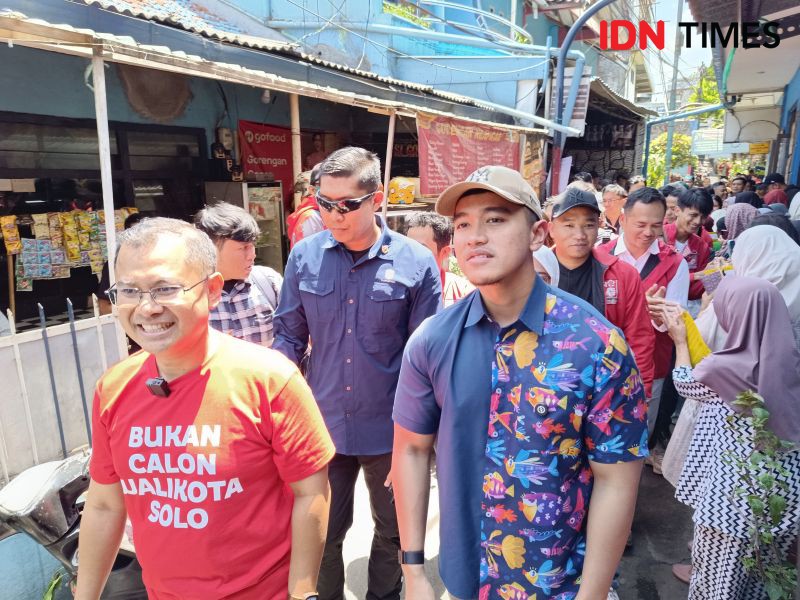 Blusukan di Bandung, Kaesang Minta Doa untuk Kelahiran Anaknya 