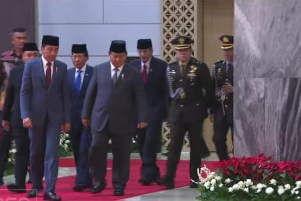 Usai Dilantik Jadi Presiden, Prabowo Akan ke Istana Disambut Jokowi