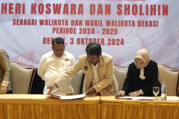 Pilkada Bekasi, Heri-Sholihin Dapat Dukungan dari Relawan Advokat