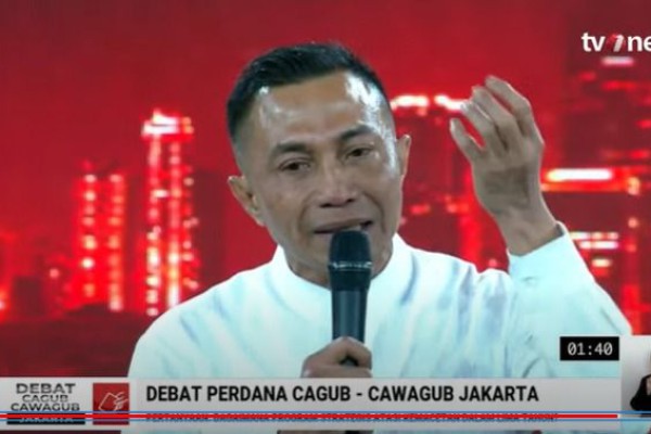 Kocak! Dharma Siap Dukung Pramono Jadi Presiden saat Debat Perdana