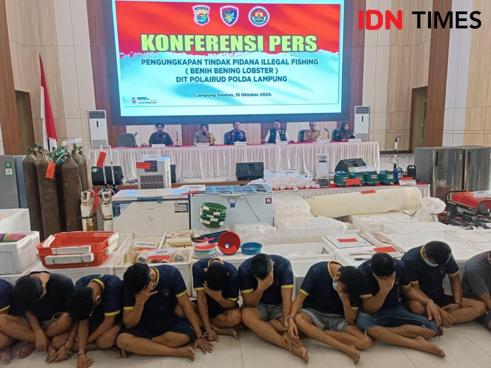 Polda Lampung Ungkap Kasus Besar, Kasus Narkoba Meningkat Signifikan