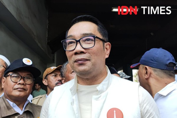 Kunjungi Pasar Cipulir, RK Ingin Jakarta Jadi Kota Dagang Global