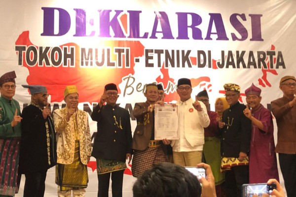 Haji Oding dan Tokoh Multietnik Siap Menangkan RIDO 1 Putaran