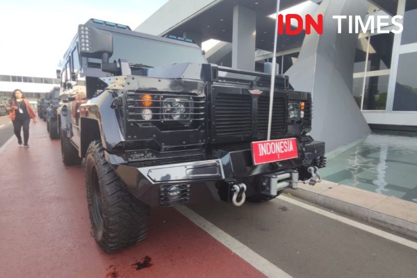 Mobil Rantis buat Prabowo dan Jokowi Parkir di MPR, Dipakai ke Istana?