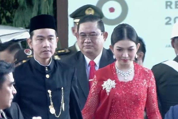 Gibran Rakabuming Tiba di MPR RI