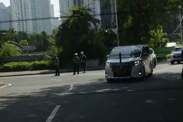 Prabowo Bertolak ke Gedung MPR untuk Dilantik Jadi Presiden 2024-2029