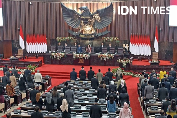 709 Anggota MPR Hadiri Pelantikan Prabowo-Gibran