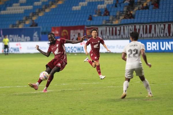 Senangnya Tito Okello Cetak Gol Perdana untuk PSM Makassar