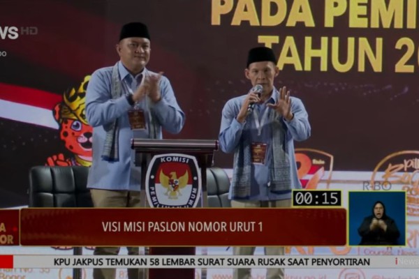 Debat Pilkada 2024, Calon Bupati Bogor Rudy Dicecar soal Makelar