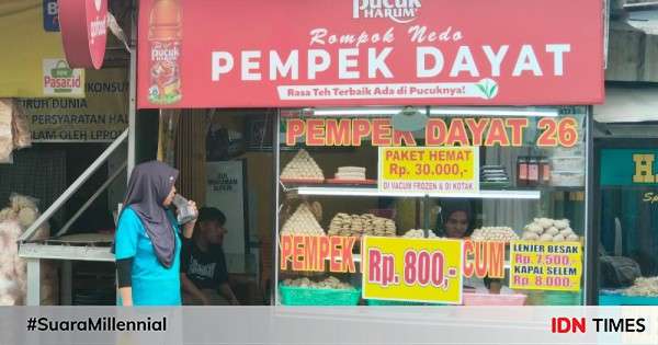 Rekomendasi Toko Pempek Di Palembang, Harga Mulai Rp800