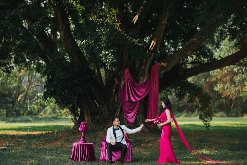 Prewedding Tema Fushia Febby Rastanty Dan Drajat Djumantara