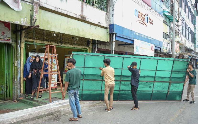 Diduga Salahi Aturan, Deretan Ruko di Medan Petisah Dibongkar