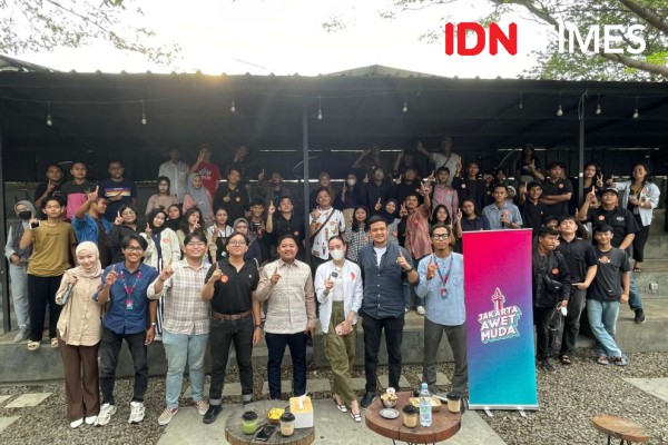 Relawan RIDO Kampanye Program Bakwan ke Anak Muda Jakarta