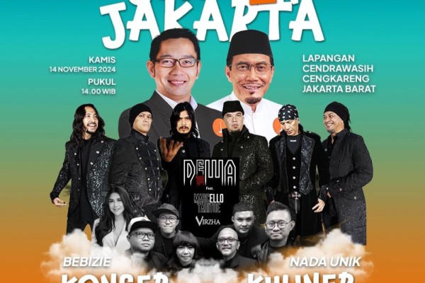 RIDO Gelar Kampanye Akbar Hari Ini, 20 Ribu Orang Bakal Hadir