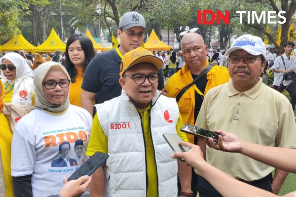 Golkar Gelar Senam Massal, Ajak Ribuan Warga Jakarta Pilih RIDO