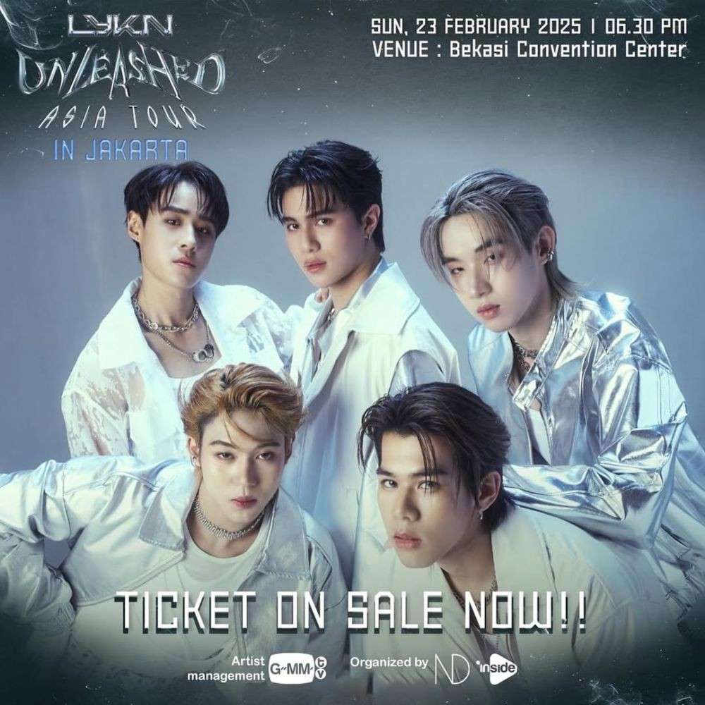 Harga Tiket Konser LYKN di Bekasi, Digelar Februari 2025!