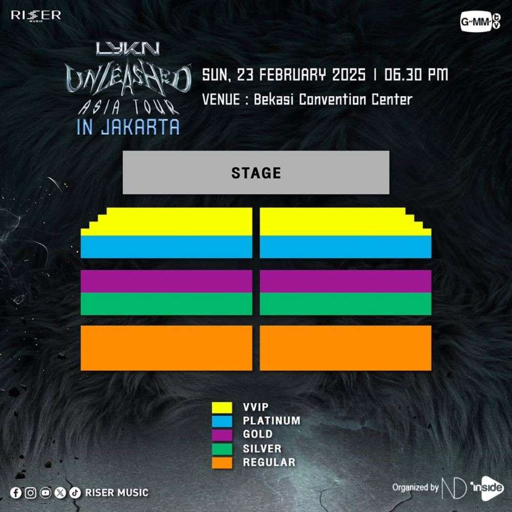 Harga Tiket Konser LYKN di Bekasi, Digelar Februari 2025!