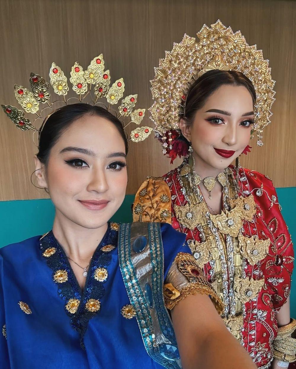 7 Potret Salshabilla Adriani Jadi Bridesmaid di Pernikahan Diva Alatas