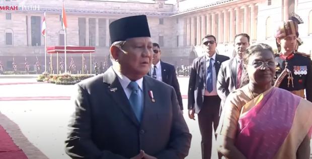 Prabowo: Indonesia Anggap India Teman Baik dan Tak Terlupakan