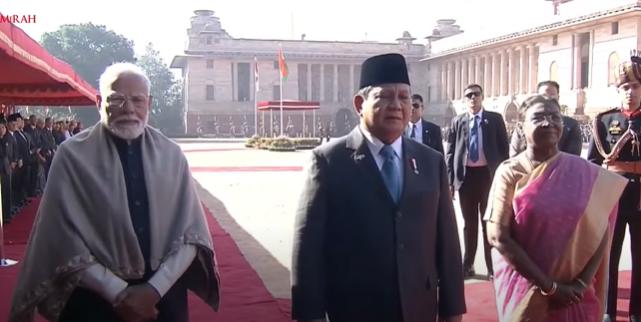 Prabowo: Indonesia Anggap India Teman Baik dan Tak Terlupakan