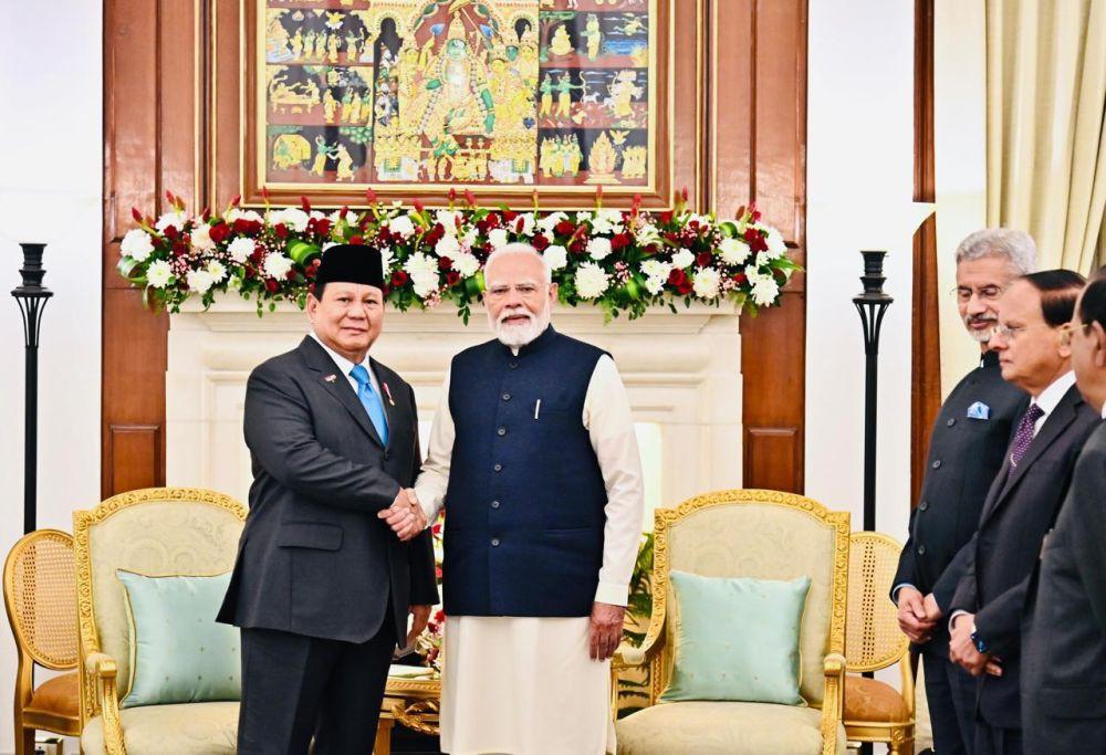 Prabowo Bersua PM India, Sepakat Kerja Sama Sektor Budaya hingga IT