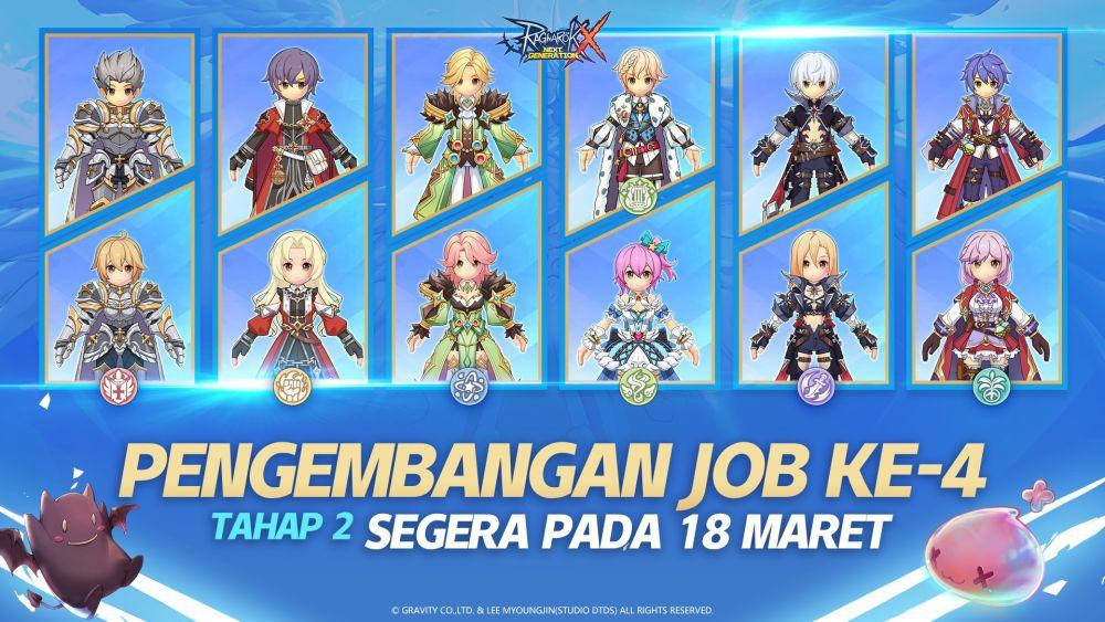 Job 4 periode 2 di Ragnarok X: Next Generation. (dok. ROX)