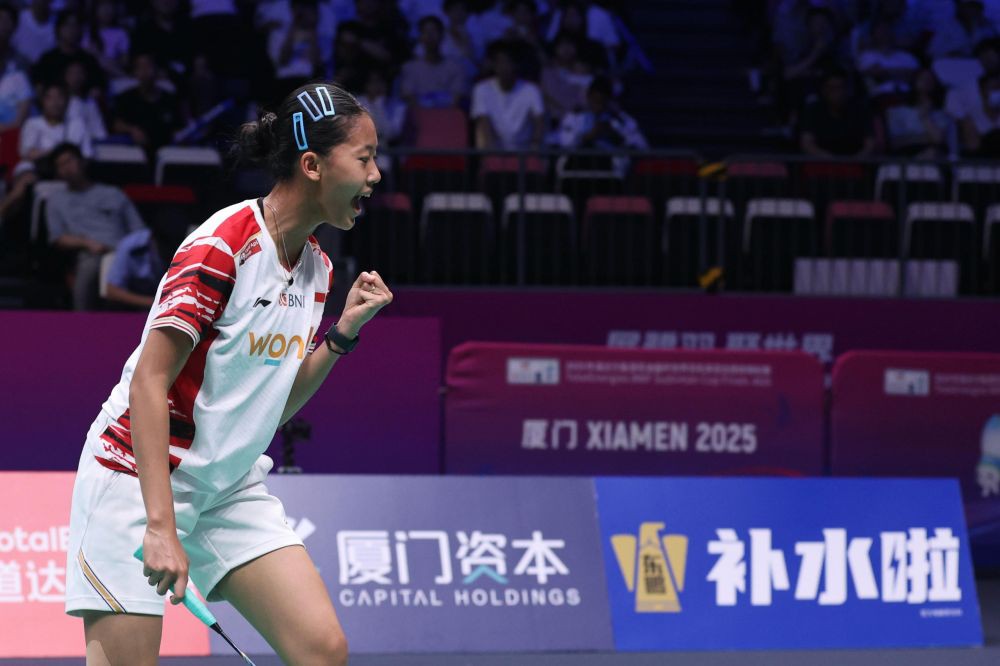 Puja-puji Jonatan Christie untuk Putri KW di Sudirman Cup 2025